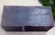 Antique Wood Tool Box Iron Handles Solid Heavy Duty Storage Box Chest Trunk Primitives photo 3