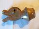 Colombian Gold Copper Tumbaga - Alligator Head Finial - Very Old Item. Latin American photo 3