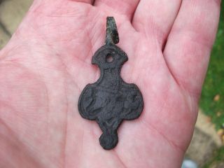 Elizabethan Falconry / Hawking Heraldic Harness Pendant - Quy,  Cambridge.  Find photo