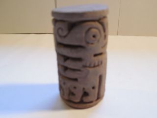 Chimu Roller Stamp Pre - Columbian Pottery Archaic Ancient Artifact Peru Mayan Nr photo