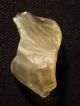 Translucent Prehistoric Tool Made From Libyan Desert Glass Found In Egypt 4.  61gr Neolithic & Paleolithic photo 10