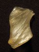 Translucent Prehistoric Tool Made From Libyan Desert Glass Found In Egypt 4.  61gr Neolithic & Paleolithic photo 4
