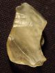 Translucent Prehistoric Tool Made From Libyan Desert Glass Found In Egypt 4.  61gr Neolithic & Paleolithic photo 7