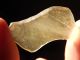 Translucent Prehistoric Tool Made From Libyan Desert Glass Found In Egypt 4.  61gr Neolithic & Paleolithic photo 8