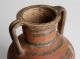 Large Ancient Black - On - Red Pottery Amphora / Cypriot,  Greek,  Etruscan,  Or Roman Roman photo 9