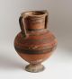 Large Ancient Black - On - Red Pottery Amphora / Cypriot,  Greek,  Etruscan,  Or Roman Roman photo 3