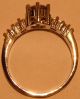 Ladies Ring Car Boot Find,  18k White Gold Gp, British photo 7