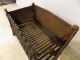 Antique Vintage Cast Iron Gothic Victorian Fireplace Log Grate Insert Hearth Ware photo 4