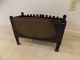 Antique Vintage Cast Iron Gothic Victorian Fireplace Log Grate Insert Hearth Ware photo 6