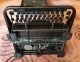 Remington Rand Model 1 Vintage 1934 Typewriter W/case Gloss Black 
