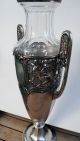 Wmf Art Nouveau Silver Plated Vase With Glassline Huge & Art Nouveau photo 2
