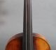 Antique 4/4 German Strad Copy Figured Maple Violin & Eastman Bow,  Case,  Nr String photo 8