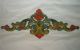 Antique Victorian Salvaged Cast Iron Floral Curtain Drapery Hardware Accessories Metalware photo 1