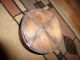 Vintage Firkin - Wood Bowl With Tin Straps - 7 