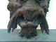 Antique Oak Carved Griffin Lion Face Plaque Architectural Figure Carved Figures photo 3