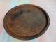 Antique /vintage Old Primitive Wooden Bowl Plate Primitives photo 3