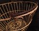 Large Antique Industrial Heavy Duty Rubber Coated Wire Egg Basket Clam Gathering Primitives photo 9