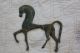 Bronze Geometric Horse Sculpture - Vintage Reproduction Of Antique Greek photo 1