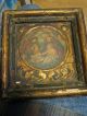 Antique Painting Or Print? On An Antique Wood Frame Embelished With Gilding Latin American photo 1