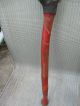 Penobescot Indian Carved Painted Burl War Club C.  1900 Native American Native American photo 5