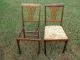 Antique Folding Chairs,  1950 ' S Wood Post-1950 photo 1