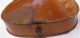 Antique Baroque 18th C.  Violin From Klingenthal With Neck String photo 4