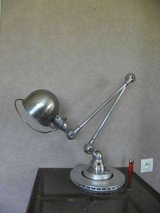 Old Lamp Wall Light Desk Sconce Arms Articulating Machine Age Industrial Vintage photo