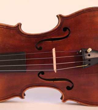 Old Fine Violin Labeled Aldric Paris Geige Violon Violino Violine Fiddle Italian photo