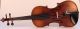 Old Fine Violin Labeled Aldric Paris Geige Violon Violino Violine Fiddle Italian String photo 1
