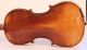 Old Fine Violin Labeled Aldric Paris Geige Violon Violino Violine Fiddle Italian String photo 7