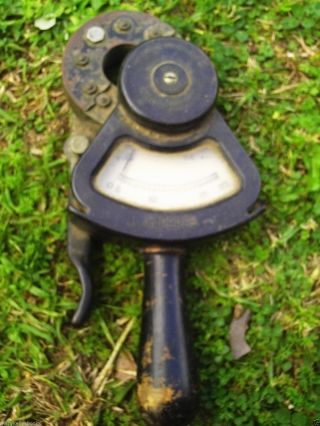 Vintage Amperes Meter - Crompton Parkinson Ltd - Zero Adjuster Patent 233808/24 photo
