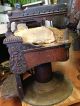 Antique Kochs Barber Chair Carved Quartered Oak Circa 1890`s Barber Chairs photo 3