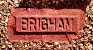 Antique Vintage Brigham Brick Historical East Kingston York photo