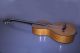 1915 Antique Old Vintage Early Romantic Parlor Guitar - Seidel Tuners String photo 3