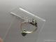 Victorian Gold Ring With Enamelled Bezel And Inset Pearls 1850ad British photo 2
