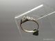 Victorian Gold Ring With Enamelled Bezel And Inset Pearls 1850ad British photo 3