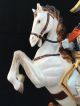 Antique Porcelain.  Statue Of Napoleon On Horse. Figurines photo 1