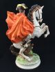 Antique Porcelain.  Statue Of Napoleon On Horse. Figurines photo 6