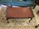Antique Carved Mahogany Chippendale Coffee Table 1900-1950 photo 1