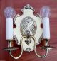 Antique Victorian Era Brass Wall Sconces Lamps Lights Chandeliers, Fixtures, Sconces photo 1