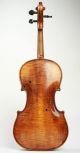 Antique Violin Circa 1890 - Highly Flamed Maple,  No Cracks.  Restoration Project String photo 9