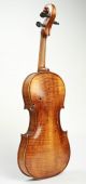 Antique Violin Circa 1890 - Highly Flamed Maple,  No Cracks.  Restoration Project String photo 3