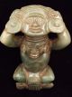 Jade Pre Columbian Figurine - Mesoamerican Statue - Antique Aztec/mayan Artifacts The Americas photo 1
