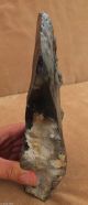 Giant 27cm Acheulian Biface - Cleaver,  Found Kent A955 Neolithic & Paleolithic photo 5