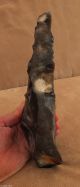 Giant 27cm Acheulian Biface - Cleaver,  Found Kent A955 Neolithic & Paleolithic photo 6