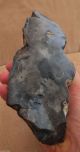 Giant 27cm Acheulian Biface - Cleaver,  Found Kent A955 Neolithic & Paleolithic photo 8
