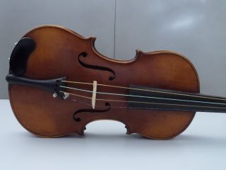 Antique Old Violin Violino Violine Viola Violini,  Case German Germany photo