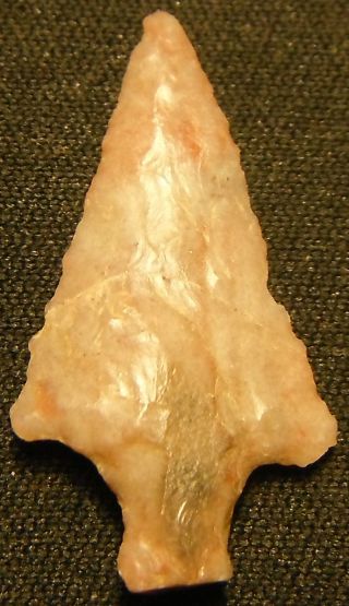 Unresearched British Found Neolithic 3500 1500 Bc Stone Age Arrowhead.  000b photo