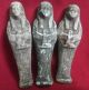 3 Ancient Egyptian Green Ushabti Egyptian photo 1