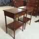 Biggs Of Richmond Virginia Mahogany Night Stands / End Tables Post-1950 photo 1